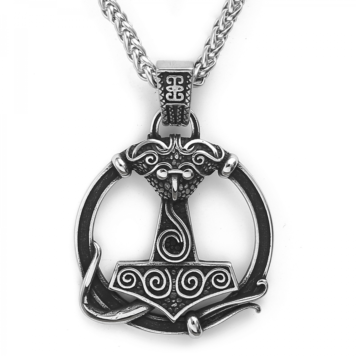 Skane Mjolnir Necklace US$3.2/PC-NORSECOLLECTION- Viking Jewelry,Viking Necklace,Viking Bracelet,Viking Rings,Viking Mugs,Viking Accessories,Viking Crafts
