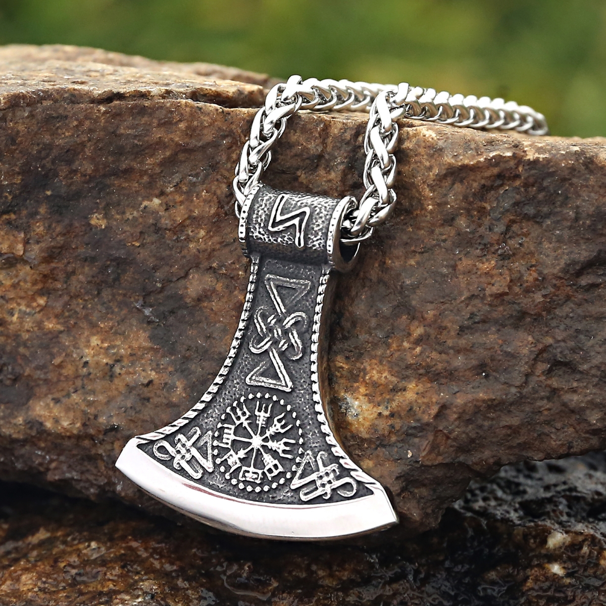 Viking Axe Necklace US$2.9/PC-NORSECOLLECTION- Viking Jewelry,Viking Necklace,Viking Bracelet,Viking Rings,Viking Mugs,Viking Accessories,Viking Crafts