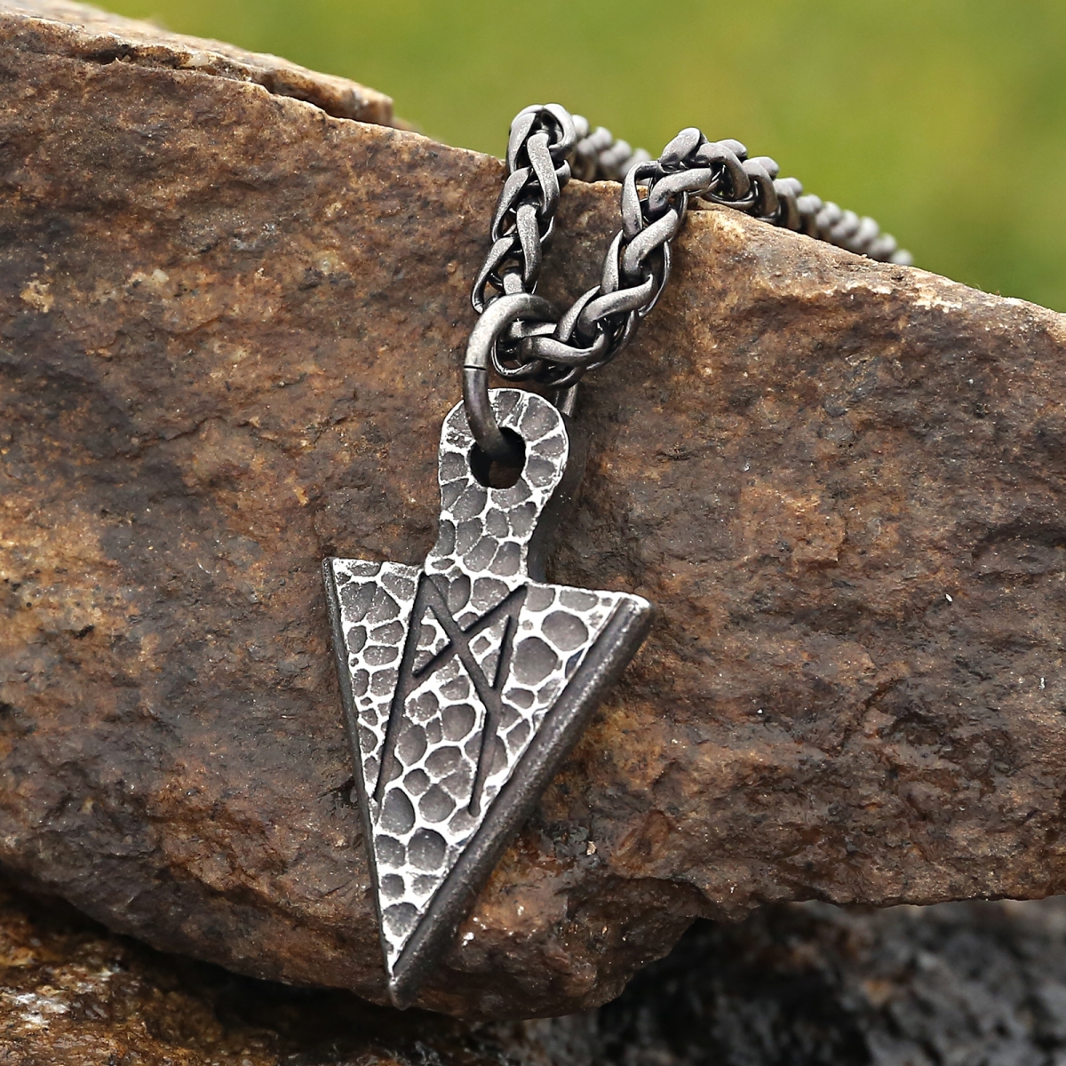 Rune Amulet Necklace US$3.2/PC-NORSECOLLECTION- Viking Jewelry,Viking Necklace,Viking Bracelet,Viking Rings,Viking Mugs,Viking Accessories,Viking Crafts