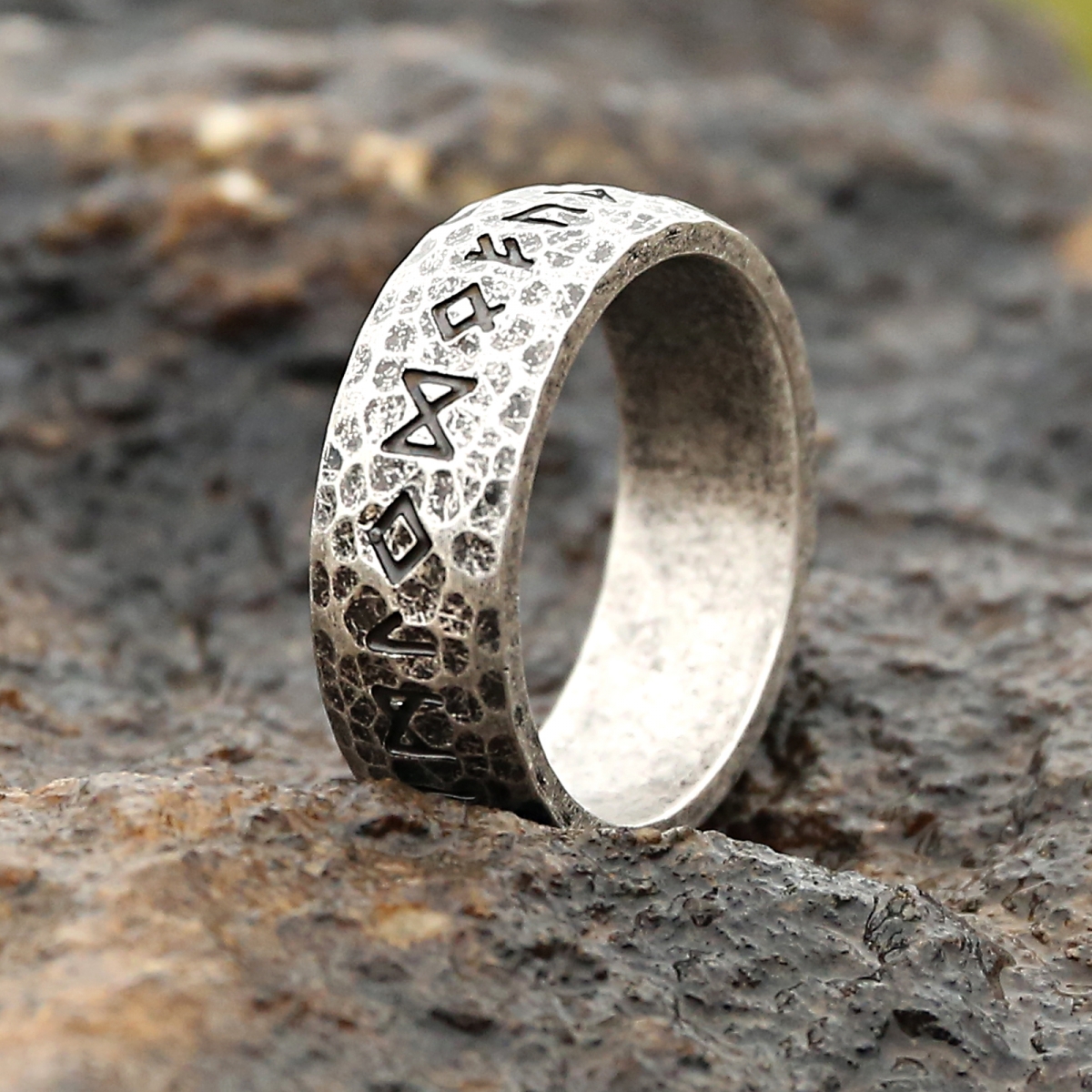 Rune Ring US$2/PC-NORSECOLLECTION- Viking Jewelry,Viking Necklace,Viking Bracelet,Viking Rings,Viking Mugs,Viking Accessories,Viking Crafts