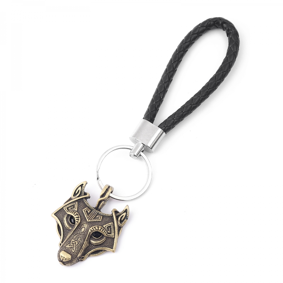 Wolf Keychain US$2.7/PC-NORSECOLLECTION- Viking Jewelry,Viking Necklace,Viking Bracelet,Viking Rings,Viking Mugs,Viking Accessories,Viking Crafts