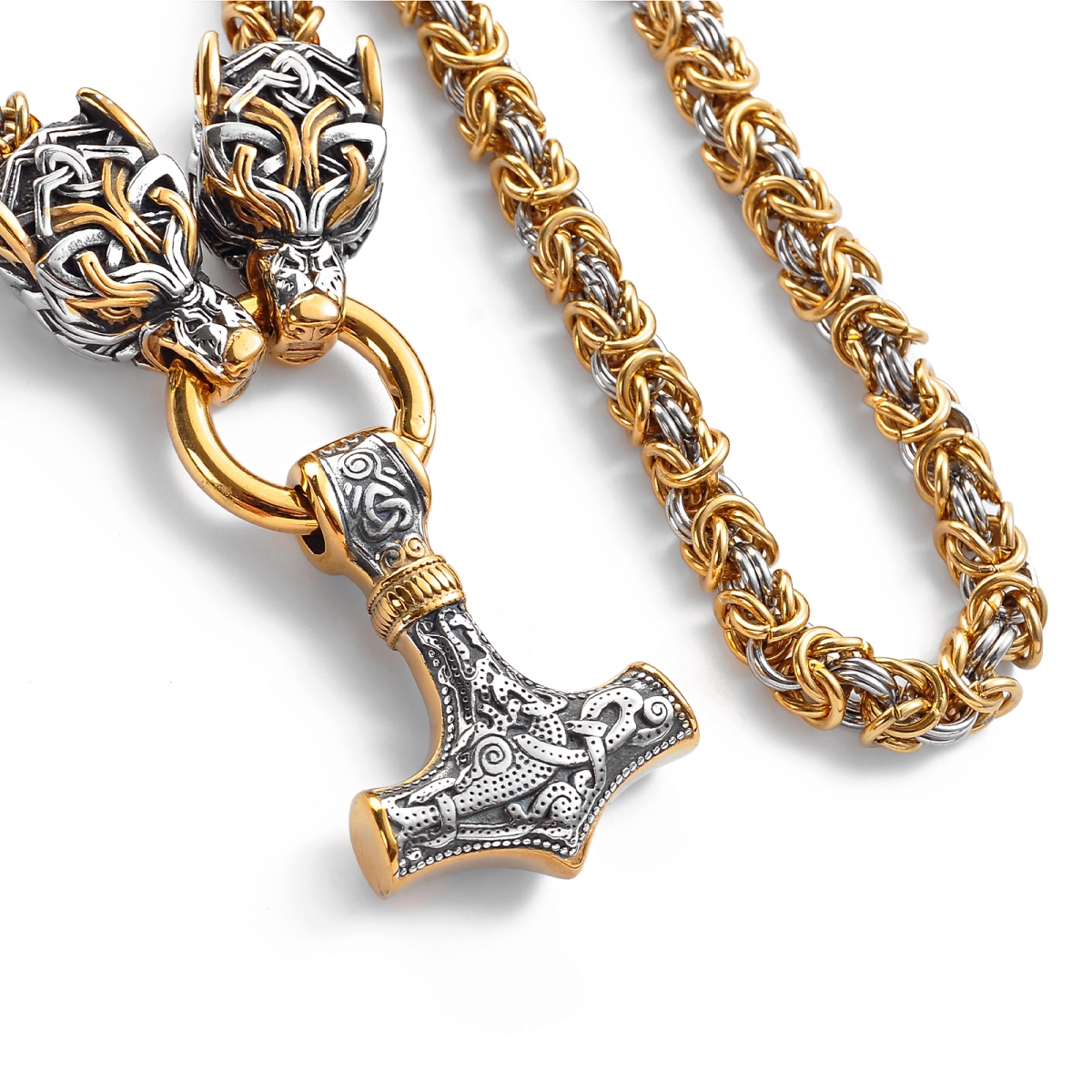 Rhino Hammer Necklace 14k Gold - Small – VARGAS GOTEO JEWELRY