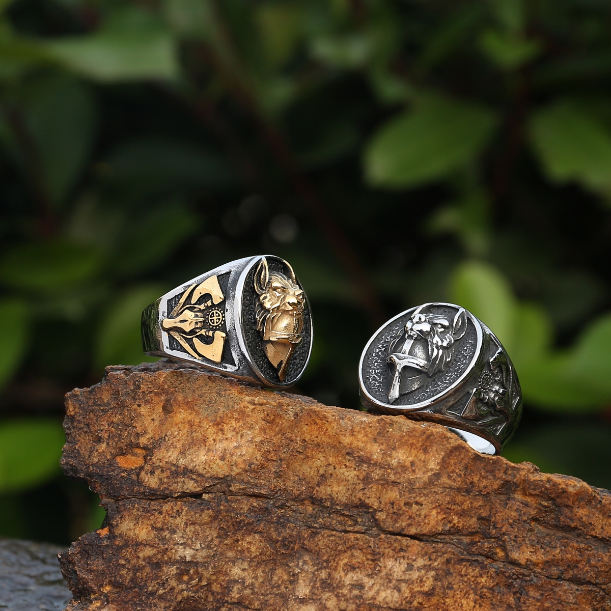 Viking Warrior Ring US$3.8/PC-NORSECOLLECTION- Viking Jewelry,Viking Necklace,Viking Bracelet,Viking Rings,Viking Mugs,Viking Accessories,Viking Crafts