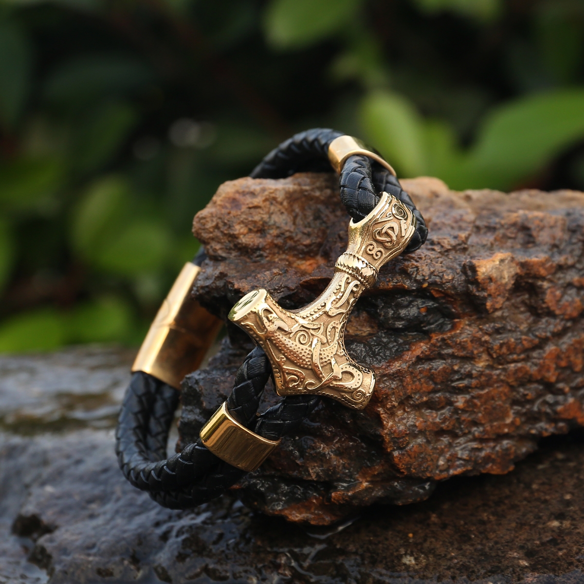 Mjolnir Bracelet US$4/PC-NORSECOLLECTION- Viking Jewelry,Viking Necklace,Viking Bracelet,Viking Rings,Viking Mugs,Viking Accessories,Viking Crafts