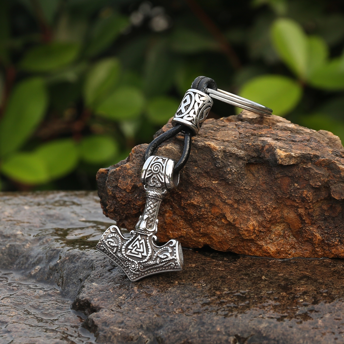Mjolnir Keyring US$3.2/PC-NORSECOLLECTION- Viking Jewelry,Viking Necklace,Viking Bracelet,Viking Rings,Viking Mugs,Viking Accessories,Viking Crafts