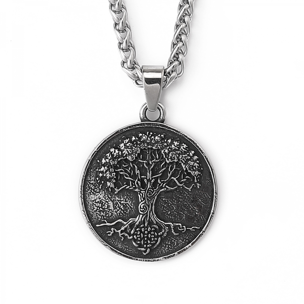 Yggdrasil Tree Of Life Necklace US$3.5/PC-NORSECOLLECTION- Viking Jewelry,Viking Necklace,Viking Bracelet,Viking Rings,Viking Mugs,Viking Accessories,Viking Crafts