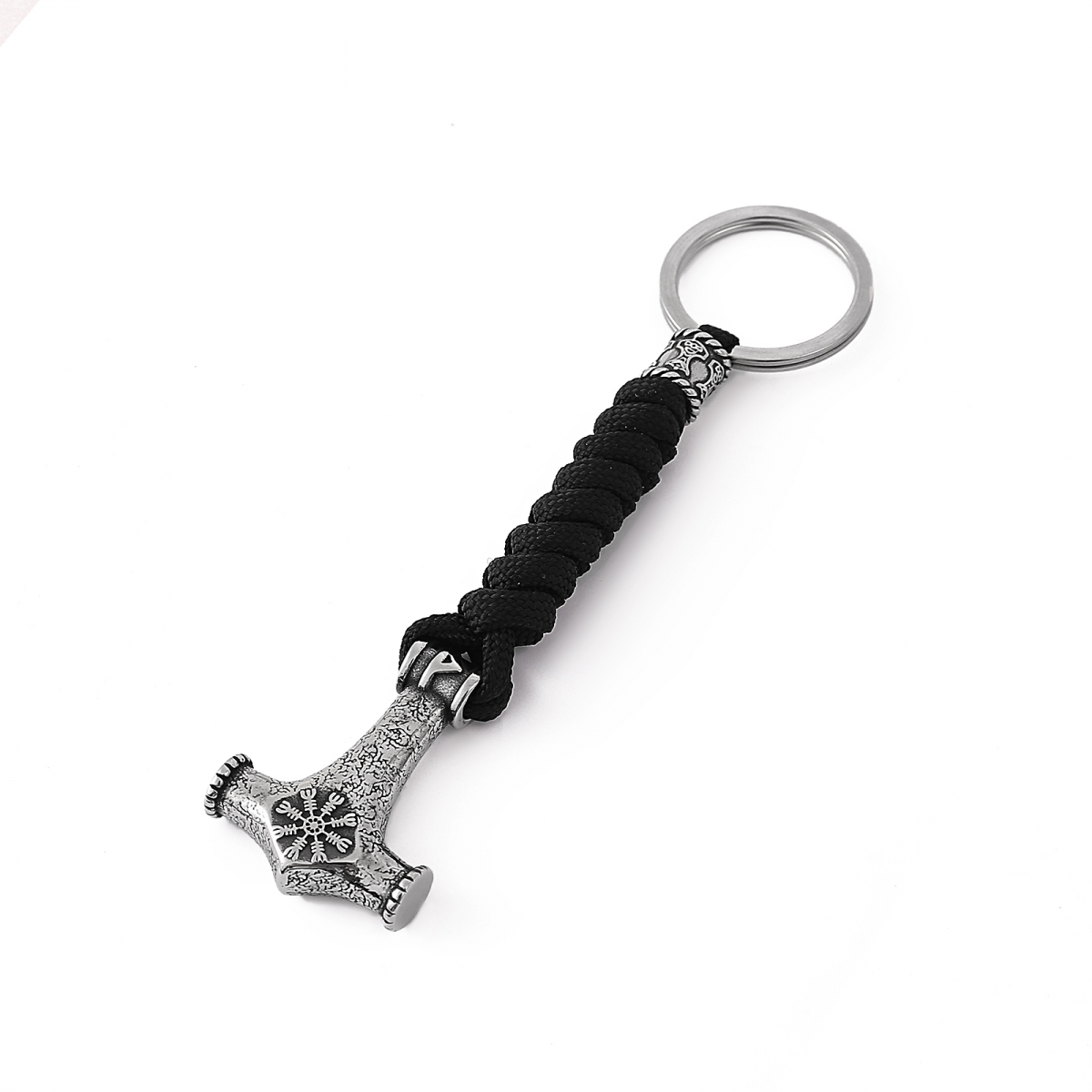 Mjolnir Keychain US$4.6/PC-NORSECOLLECTION- Viking Jewelry,Viking Necklace,Viking Bracelet,Viking Rings,Viking Mugs,Viking Accessories,Viking Crafts