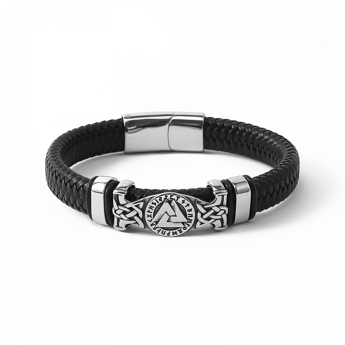 Valknut Bracelet US$4.2/PC-NORSECOLLECTION- Viking Jewelry,Viking Necklace,Viking Bracelet,Viking Rings,Viking Mugs,Viking Accessories,Viking Crafts