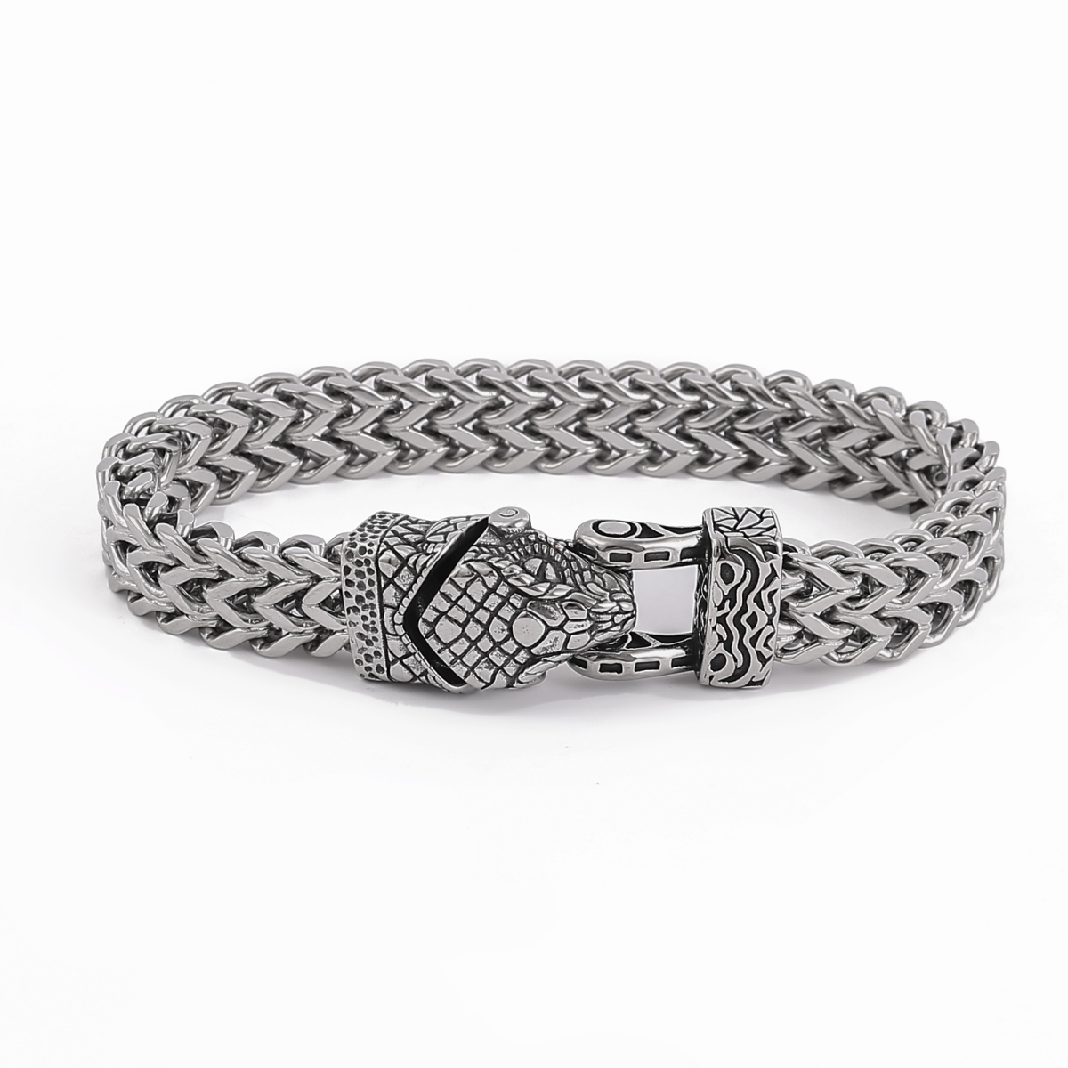 World Snake Bracelet Chain US$8.5/PC-NORSECOLLECTION- Viking Jewelry,Viking Necklace,Viking Bracelet,Viking Rings,Viking Mugs,Viking Accessories,Viking Crafts