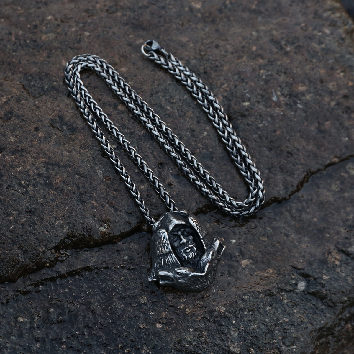 Odin Necklace Antique US$3.2/PC-NORSECOLLECTION- Viking Jewelry,Viking Necklace,Viking Bracelet,Viking Rings,Viking Mugs,Viking Accessories,Viking Crafts