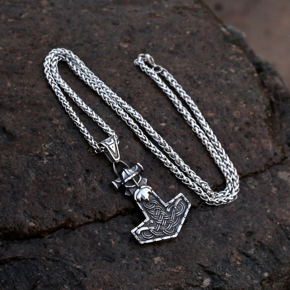 Thor Necklace US$2.9/PC-NORSECOLLECTION- Viking Jewelry,Viking Necklace,Viking Bracelet,Viking Rings,Viking Mugs,Viking Accessories,Viking Crafts