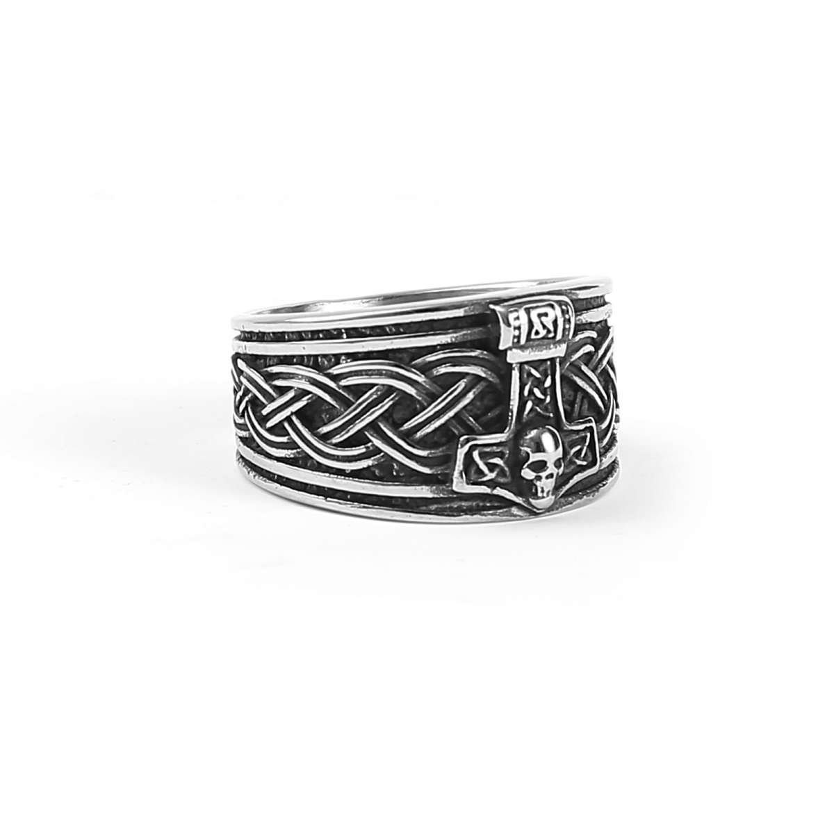 Ring Mjolnir US$2.9/PC-NORSECOLLECTION- Viking Jewelry,Viking Necklace,Viking Bracelet,Viking Rings,Viking Mugs,Viking Accessories,Viking Crafts